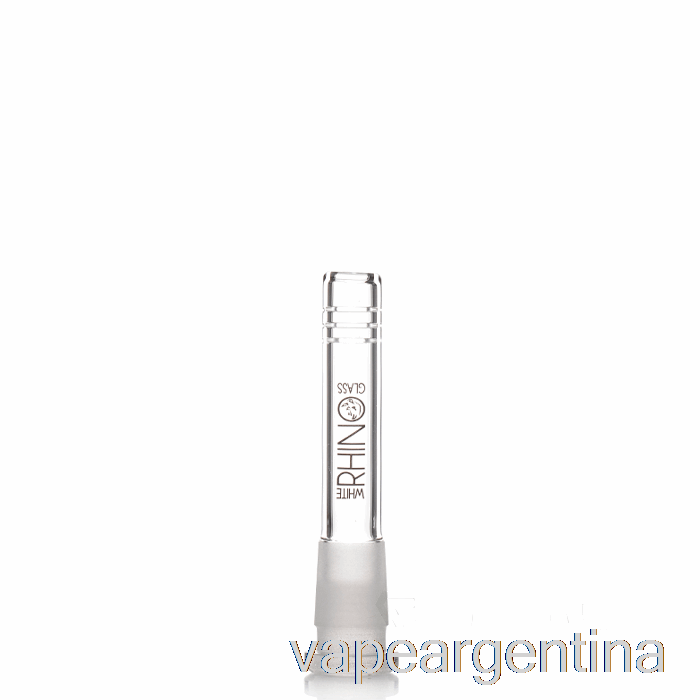 White Rhino 19/14 Tallo Inferior De Vidrio 3,5 Pulgadas Vape Argentina